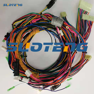 E374D Cab Wiring Harness Suku Cadang Excavator Disesuaikan