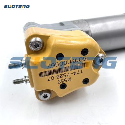 174-7528 Injektor Bahan Bakar Diesel Common Rail Injector 1747528 Untuk Mesin 3412E