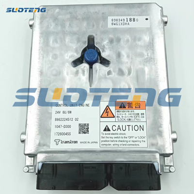 8982224512 6WG1 Pengontrol Mesin ECU Untuk Ekskavator DX700