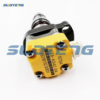 178-6342 1786342 Injektor Bahan Bakar Kereta Api Umum Untuk 3126B Bagian Mesin