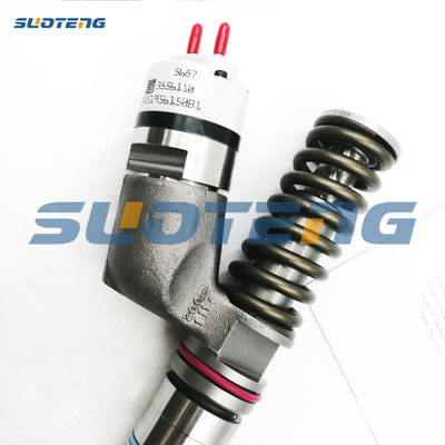 Injektor baja Injektor bahan bakar Common Rail untuk mesin C15 355-6110