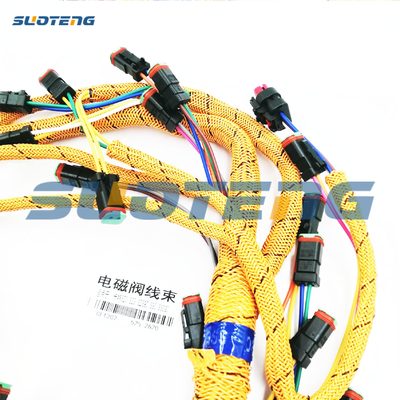 Bagian dari kabel baja tahan lama kabel kabel Solenoid Valve Nomor 525-2620 Untuk Excavator E320D