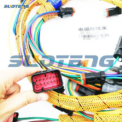 Bagian dari kabel baja tahan lama kabel kabel Solenoid Valve Nomor 525-2620 Untuk Excavator E320D