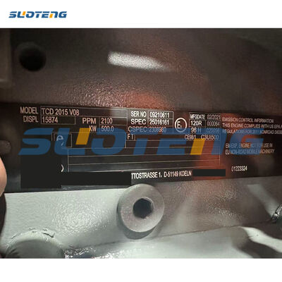 TCD2015V08 TCD2015 V08 2100RPM Mesin Diesel Mesin lengkap