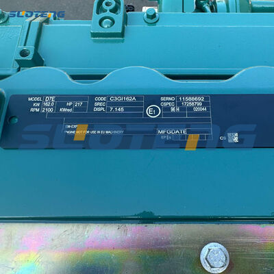 D7E L120GZ Loader Diesel Mesin Kompleks