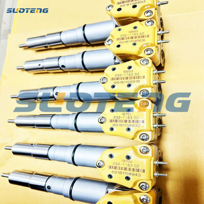 Injektor Bahan Bakar Diesel 232-1183 Injektor Common Rail 2321183 Untuk D10N