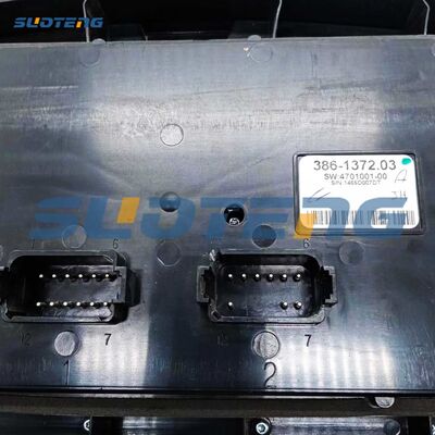386-1372 Panel Tampilan Monitor 3861372 untuk Motor Grader 12K /160K /140K Suku Cadang Mesin Konstruksi