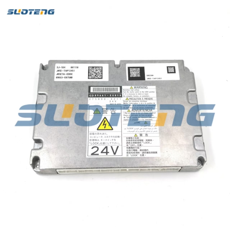 J05 89661-E0010 Kontroler ECU/CPU 89661E0010 untuk SK250-8 SK210-8 SK200-8 SK-8 Penggali