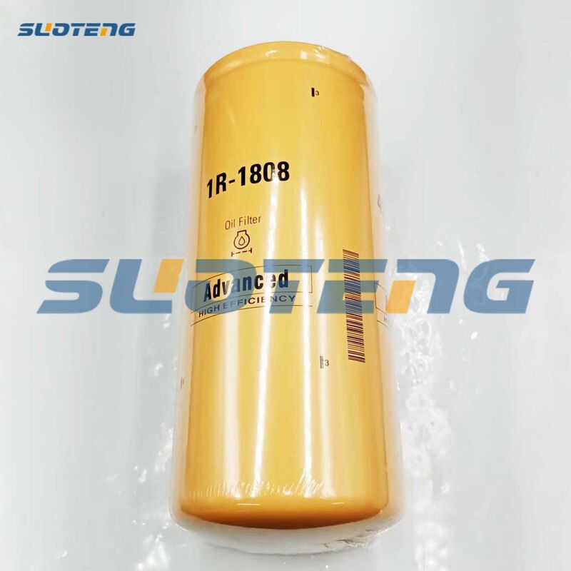 1R1808 Filter minyak untuk Excavator E330C E330D