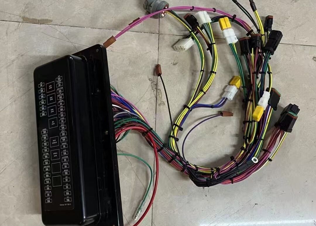 183-1000 Fuse Box 163-6740 dengan Wiring Harness untuk Ekskavator E320C